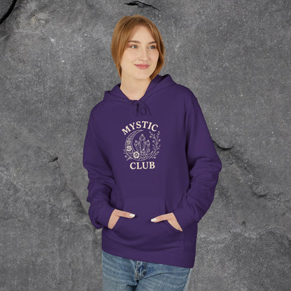 Mystic Club Fleece Hoodie - Cozy Unisex Sweatshirt for Spiritual Seekers - LustreCo