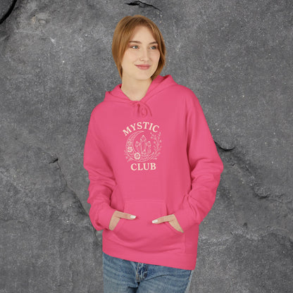 Mystic Club Fleece Hoodie - Cozy Unisex Sweatshirt for Spiritual Seekers - LustreCo