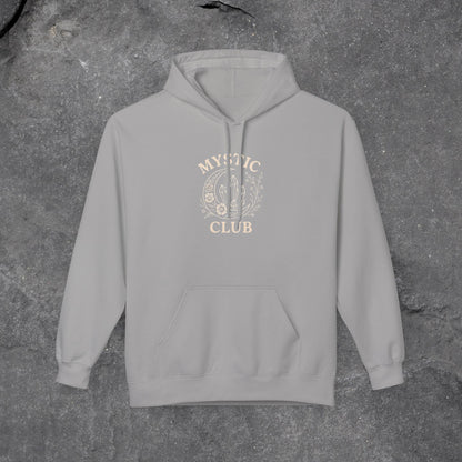 Mystic Club Fleece Hoodie - Cozy Unisex Sweatshirt for Spiritual Seekers - LustreCo