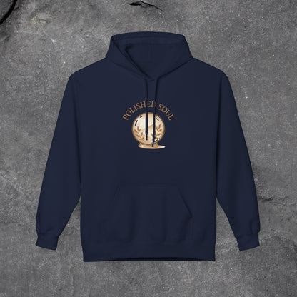 Polished Soul Hoodie: Unisex Midweight Fleece for Winter & Beyond - LustreCo