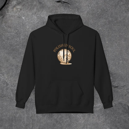 Polished Soul Hoodie: Unisex Midweight Fleece for Winter & Beyond - LustreCo