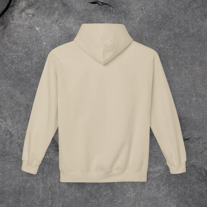 Solid as a Rock Hoodie - Unisex Midweight Fleece, Cozy Sweatshirt, Gift for Him/Her, Casual Wear, Warm Layer - LustreCo