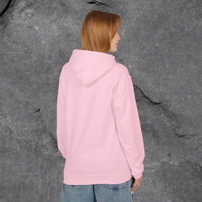 Solid as a Rock Hoodie - Unisex Midweight Fleece, Cozy Sweatshirt, Gift for Him/Her, Casual Wear, Warm Layer - LustreCo