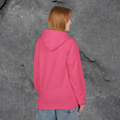 Solid as a Rock Hoodie - Unisex Midweight Fleece, Cozy Sweatshirt, Gift for Him/Her, Casual Wear, Warm Layer - LustreCo