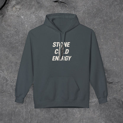 Stone Cold Energy Hoodie - Cozy Streetwear Sweatshirt - LustreCo