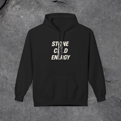 Stone Cold Energy Hoodie - Cozy Streetwear Sweatshirt - LustreCo